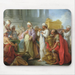 契約の箱の前のSolomon、1747年 マウスパッド