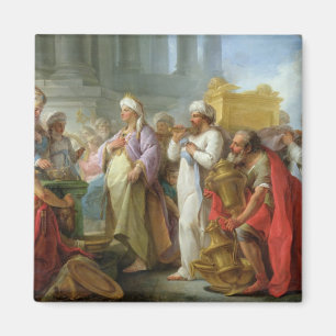 契約の箱の前のSolomon、1747年 マグネット