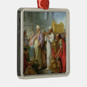 契約の箱の前のSolomon、1747年 メタルオーナメント (右)