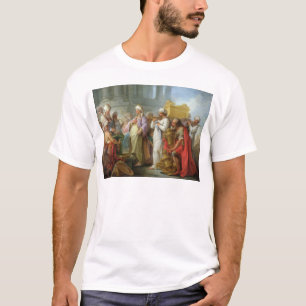 契約の箱の前のSolomon、1747年 Tシャツ