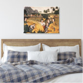 契約の箱， c.1865-80 キャンバスプリント (インサイチュ (寝室))