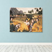 契約の箱， c.1865-80 キャンバスプリント (インサイチュ (ウッドフロア))