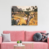 契約の箱， c.1865-80 キャンバスプリント (インサイチュ (リビング))