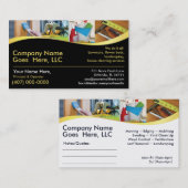 契約社員/手元社員/Do It All/名刺 名刺 (正面/裏面)