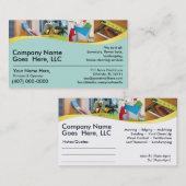 契約社員/手元社員/Do It All/名刺 名刺 (正面/裏面)