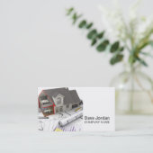 契約者建築ホーム改築 名刺 (スタンド正面)