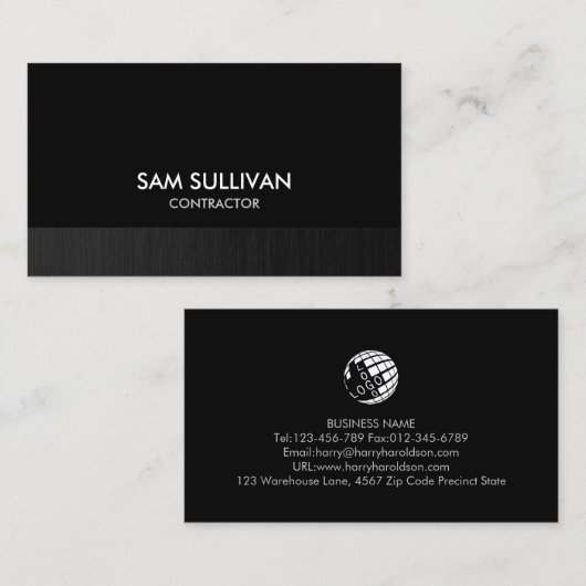 契約者建築建物 名刺 (正面/裏面)