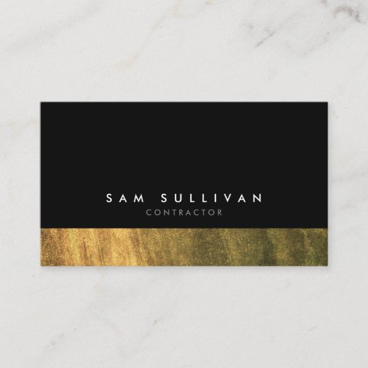 契約者建築業者スキルビジネスカード 名刺 (正面)