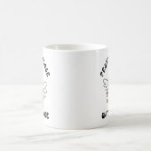 奔放なクリスマスのガチョウ コーヒーマグカップ (中央)