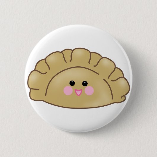 奔放なボタン 缶バッジ (正面)