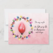 奥さんいつもクリスマスの時間に私の人生を照らす (正面)