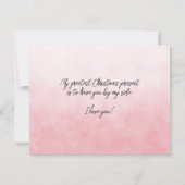 奥さんいつもクリスマスの時間に私の人生を照らす (裏面)