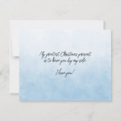 奥さんいつもクリスマスの時間に私の人生を照らす (裏面)