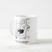 奥さんがエアバッグを頼買う意味は? コーヒーマグカップ (正面左)