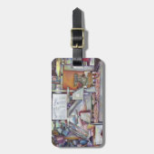 奥さんの忘れ誕生日 ラゲッジタグ (正面縦)