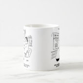 奥さんは夫が下り坂になったと言う コーヒーマグカップ (中央)