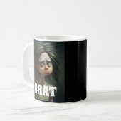 奥さんや彼女への面白いBRATコーヒーマグ コーヒーマグカップ (正面左)
