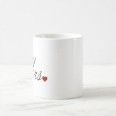 奥さん愛してるマグ コーヒーマグカップ (中央)