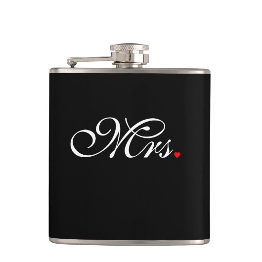 奥さん新婦結婚 フラスク (正面)