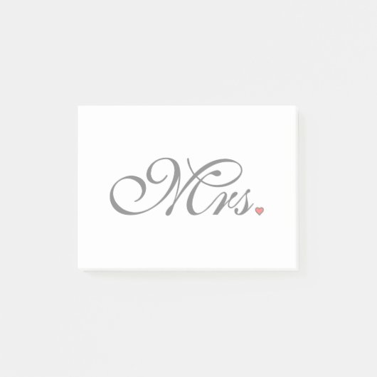 奥さん新婦結婚 ポストイット (正面)