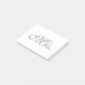 奥さん新婦結婚 ポストイット (アングル)