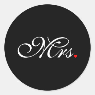 奥さん新婦結婚 ラウンドシール