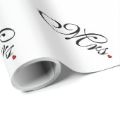 奥さん新婦結婚 ラッピングペーパー (ロールコーナー)