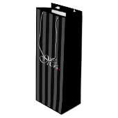 奥さん新婦結婚 ワインギフトバッグ (正面アングル)