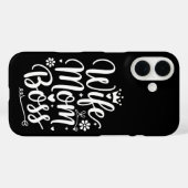 奥さん ママ 上司 かわいい 母の日 ギフト Case-Mate iPhoneケース (裏面 (横))