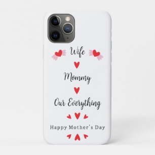 奥さん マミー 私たちの全て かわいい母の日 スイート iPhone 11 PROケース