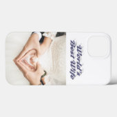 奥さん 写真 グレー Case-Mate iPhoneケース (裏面 (横))
