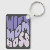 奥さん、母さん、ボス キーホルダー (裏面)