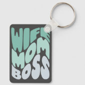 奥さん、母さん、ボス キーホルダー (裏面)