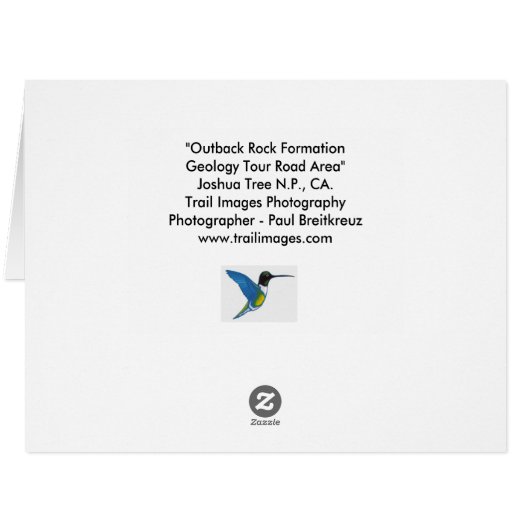 "奥地に造岩-地質学旅行の道" (裏面横)