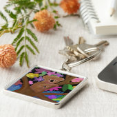 奥地のコアラ キーホルダー (側面)