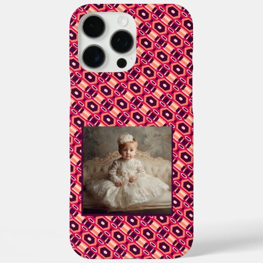 奥様への美しい退職祝い 部族柄 Case-Mate iPhoneケース (裏面)