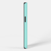 "奥様"のターコイズiPhoneケース iPhoneケース (右側面)