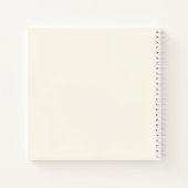 奥深い考えカラフルノート ノートブック (裏面)