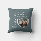 奥深く愛して|パーソナライズされた| クッション (裏面)