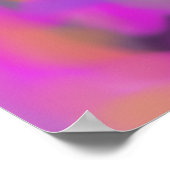 奥行きと流動性 ポスター (角)