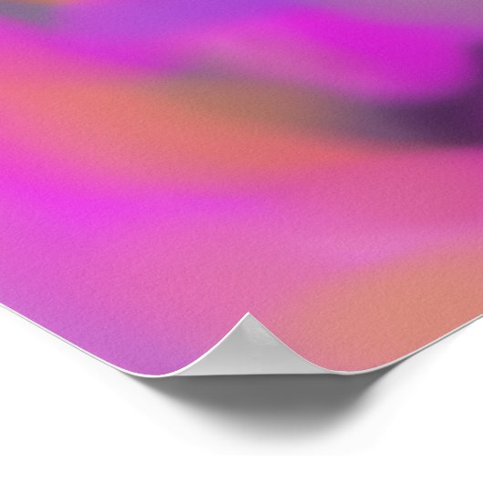 奥行きと流動性 ポスター (角)