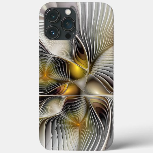 奥行きのあるアブストラクト3Dフラクタルイリュージョン Case-Mate iPhoneケース (裏面)
