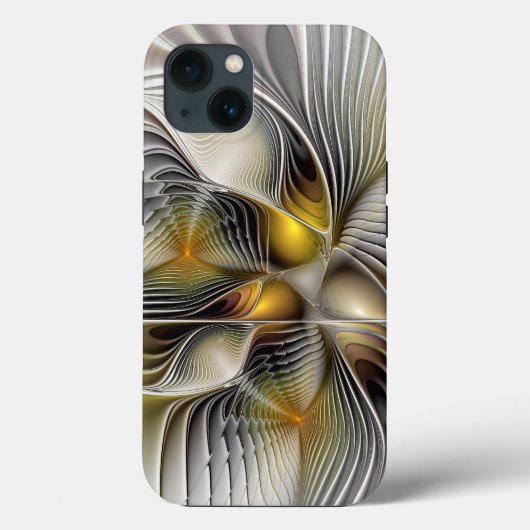 奥行きのあるアブストラクト3Dフラクタルイリュージョン Case-Mate iPhoneケース (裏面)