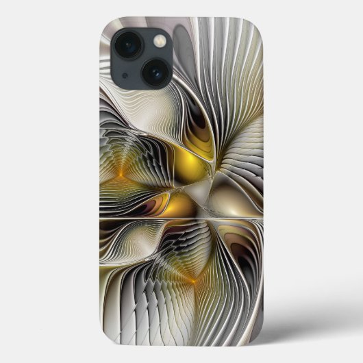 奥行きのあるアブストラクト3Dフラクタルイリュージョン Case-Mate iPhoneケース (裏面)