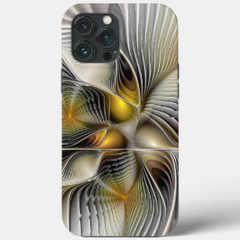 奥行きのあるアブストラクト3Dフラクタルイリュージョン iPhone 13 PRO MAXケース
