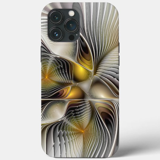奥行きのあるアブストラクト3Dフラクタルイリュージョン Case-Mate iPhoneケース (裏面)