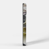 奥行きのある抽象的な3Dフラクタル錯視 iPhoneケース (右側面)