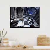 奥行き知覚 ポスター (キッチン)