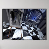 奥行き知覚 ポスター (正面)