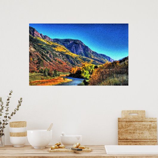 奥行き38剛毛 ポスター (キッチン)